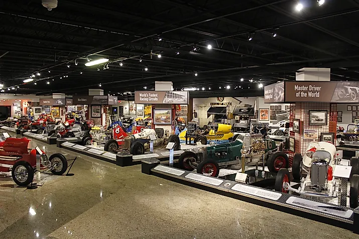 The Open Wheel gallery at the Museum of American Speed in Lincoln, Nebraska. Amjackson16 / Commons.Wikimedia.org