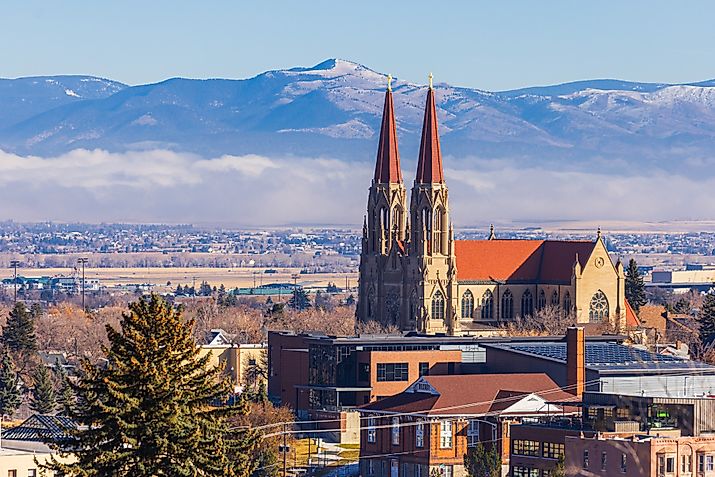 Cathedral of St. Helena in Helena, Montana.