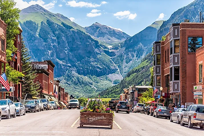 Main Street in Telluride, Colorado. Image credit: Kristi Blokhin / Shutterstock.com.