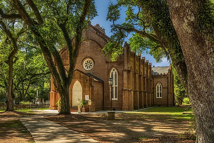 Rosedown Plantation, St Francisville, Louisiana.