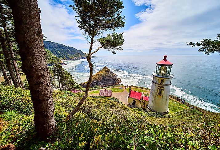 Heceta Head Lighthouse, Oregon.