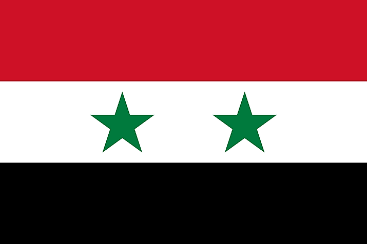 Flag of the former United Arab Republic