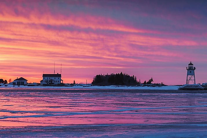 Grand Marais Lighthouse in Grand Marais, Minnesota