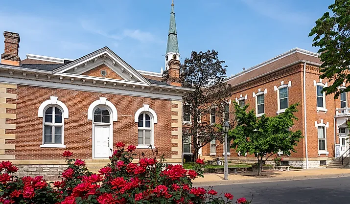 Ste. Genevieve National Historical Park in Ste. Genevieve, Missouri. Image credit: EWY Media / Shutterstock.com.
