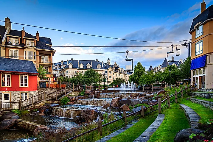 Mont-Tremblant Village, Quebec.