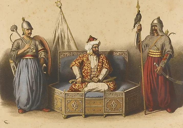 A 19th-century depiction of Osman I.