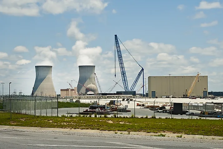 Vogtle Electric Generating Plant. Editorial credit: Denton Rumsey / Shutterstock.com