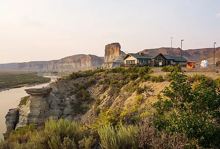 The Visitors Center in Green River, Wyoming. Image credit Victoria Ditkovsky via Shutterstock