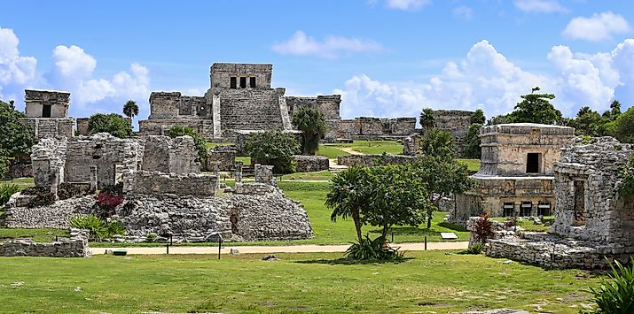 Tulum maya ruins, southern Mexico.