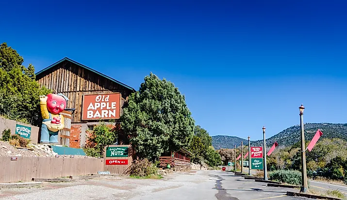  Old Apple Barn in High Rolls, New Mexico. Image credit: Sandra Foyt / Shutterstock.com.