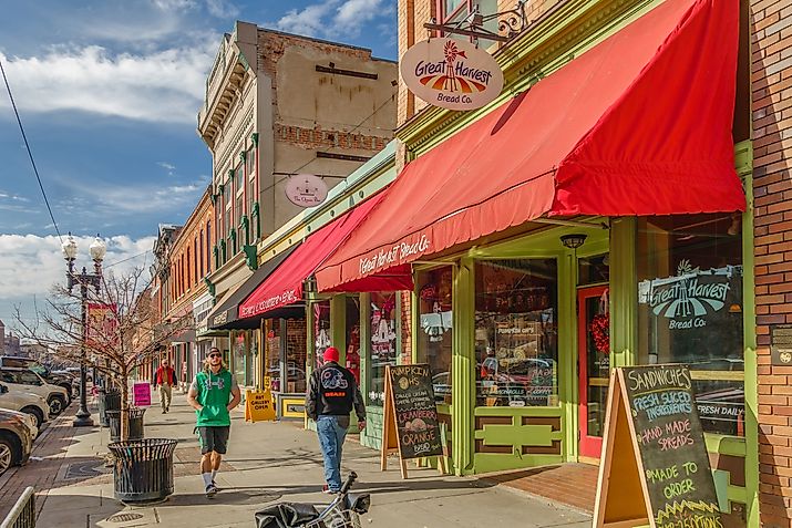 Downtown Ogden, Utah (Editorial credit: Heidi Besen / Shutterstock.com)