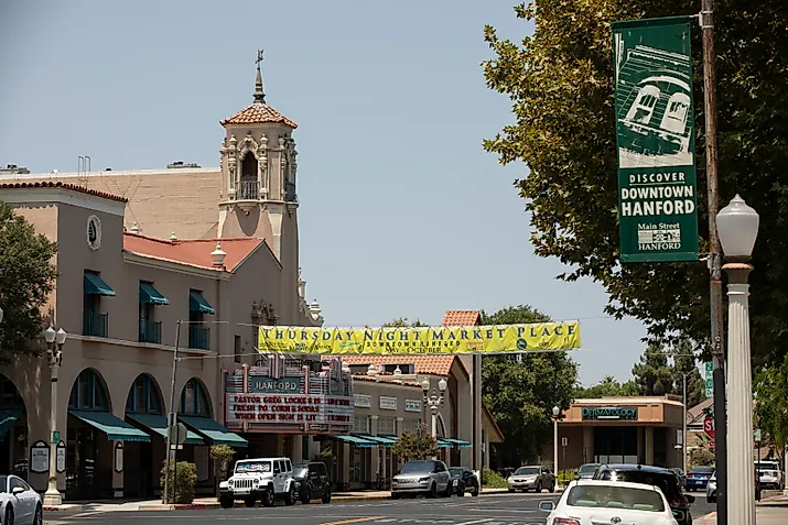 Hanford, California, via Matt Gush / Shutterstock.com