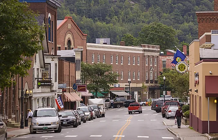 Bellows Falls, Vermont. Editorial credit: Rob Crandall / Shutterstock.com