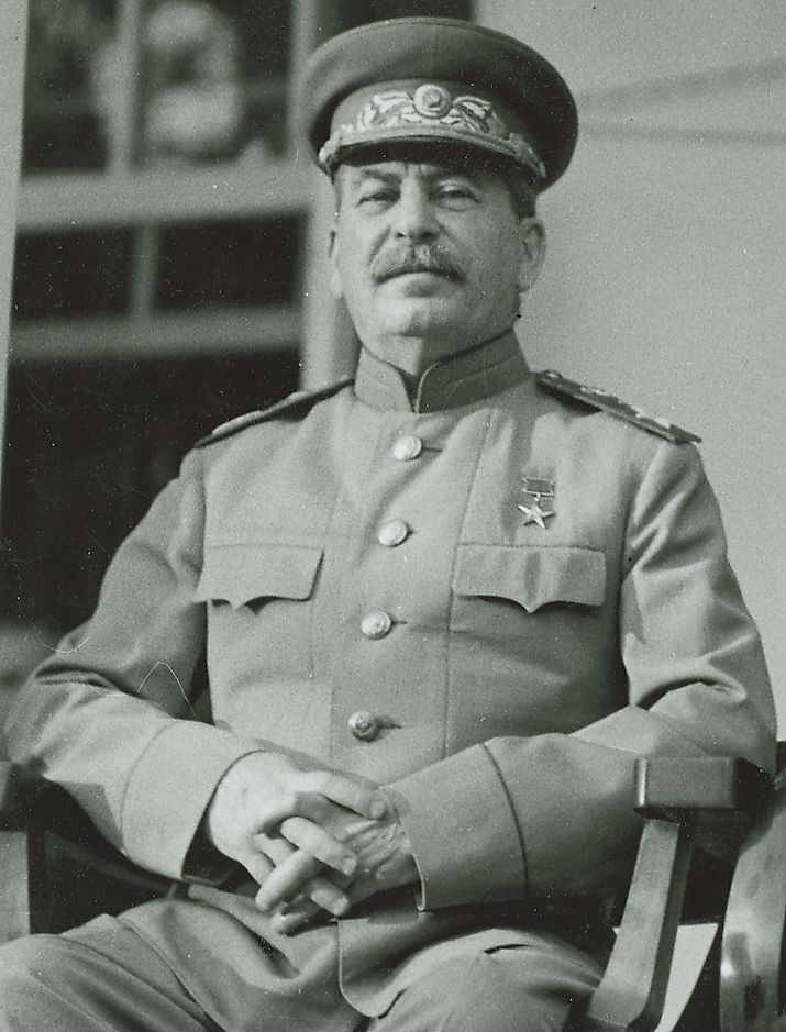 Joseph Stalin, former leader of the Soviet Union