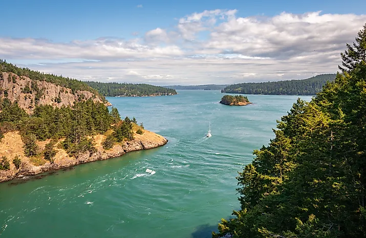 The Deception Pass State Park, Washington's most-visited state park