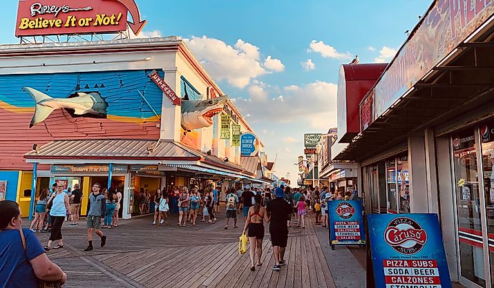 Ocean City, Maryland/United States. Editorial credit: Yeilyn Channell / Shutterstock.com