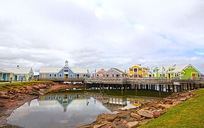 Spinnakers' Landing market in Summerside, Prince Edward Island. Shutterstock.com