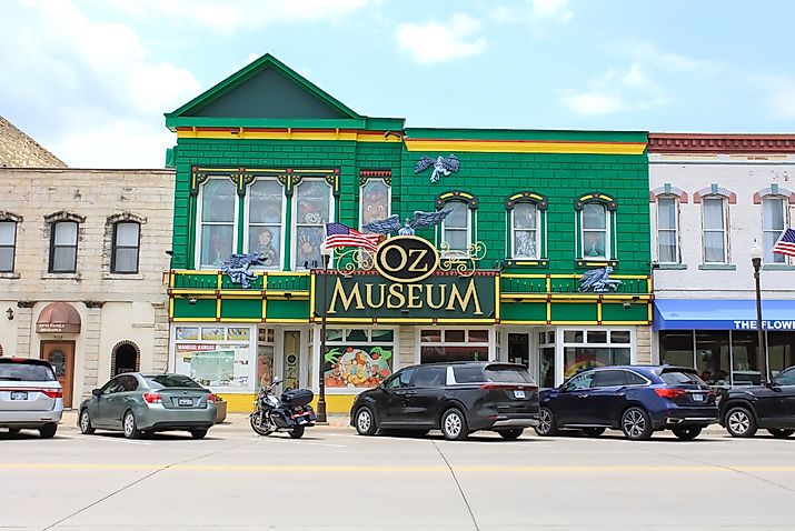 The Oz Museum in Wamego, Kansas. Image credit: Sabrina Janelle Gordon / Shutterstock.com.