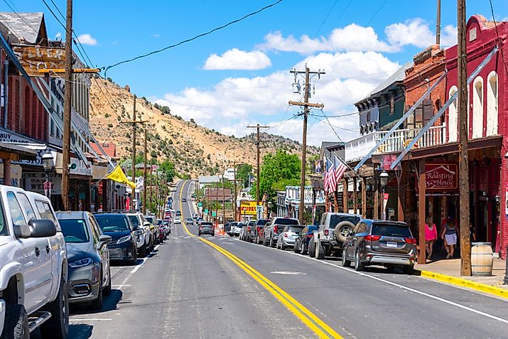 Main Street in Virginia City, Nevada. Michael Vi / Shutterstock.com.