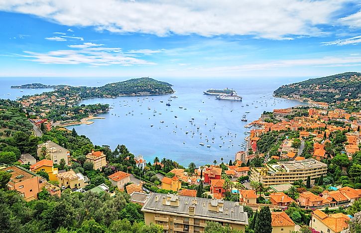 The Côte d'Azur, France. The Côte d'Azur, France.
