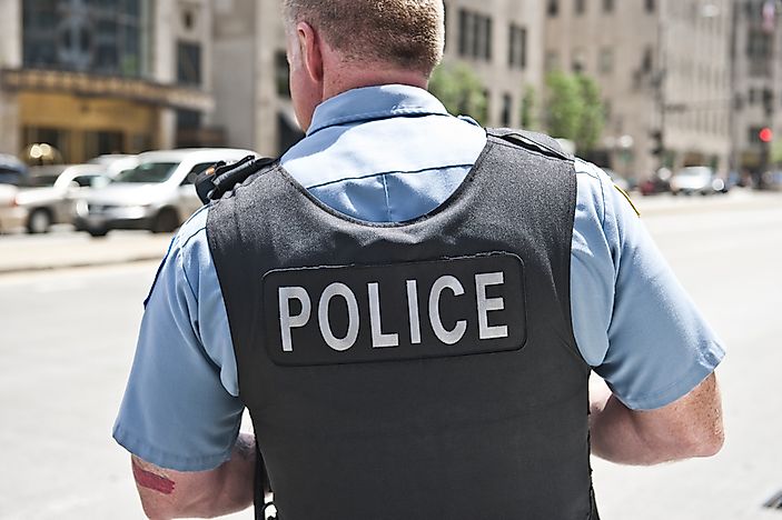 List of Countries By Number of Police Officers