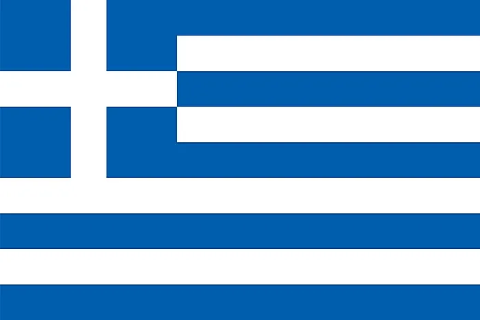 white flag with blue stripes and red stars white flag with blue stripes and red stars