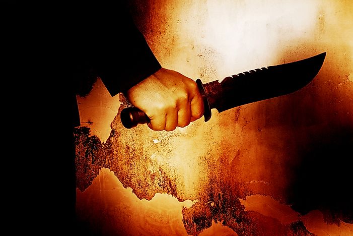 Countries Who Have Produced the Most Female Murderers