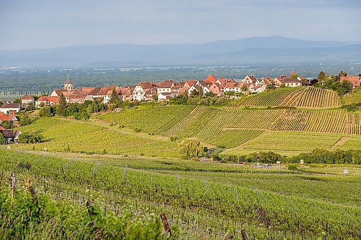 Where Can The Vosges Mountains Be Found?