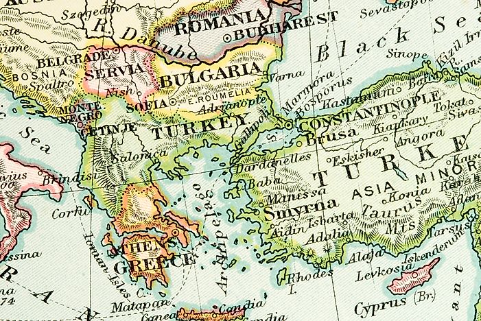 Which Countries Border Turkey?