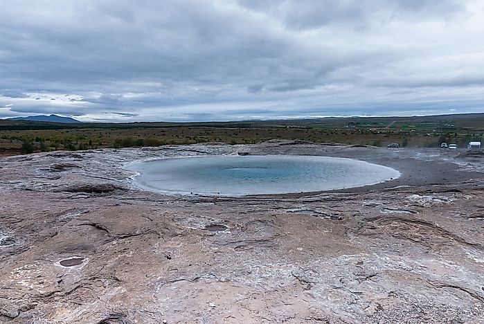 The Great Geysir, Iceland - Unique Places Around the World