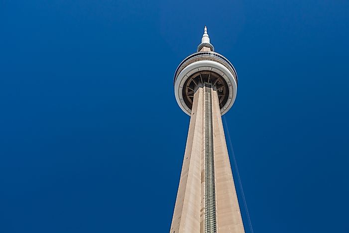 The CN Tower, Toronto's most notable landmark. The CN Tower, Toronto's most notable landmark.