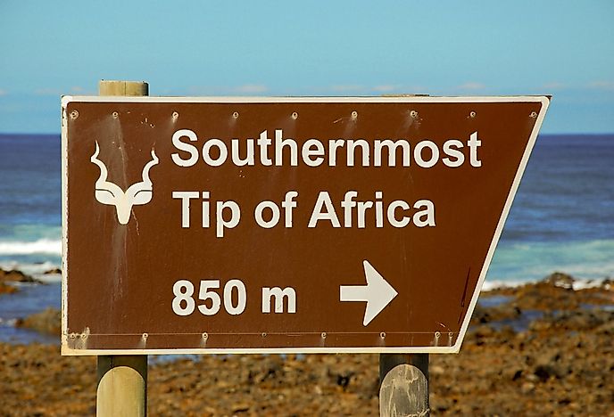 The Most Extreme Points of Africa