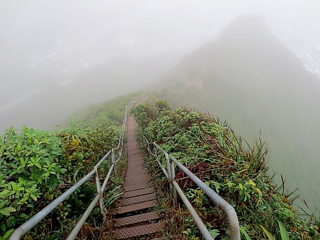 The Haiku Stairs, Hawaii - Unique Places around the World