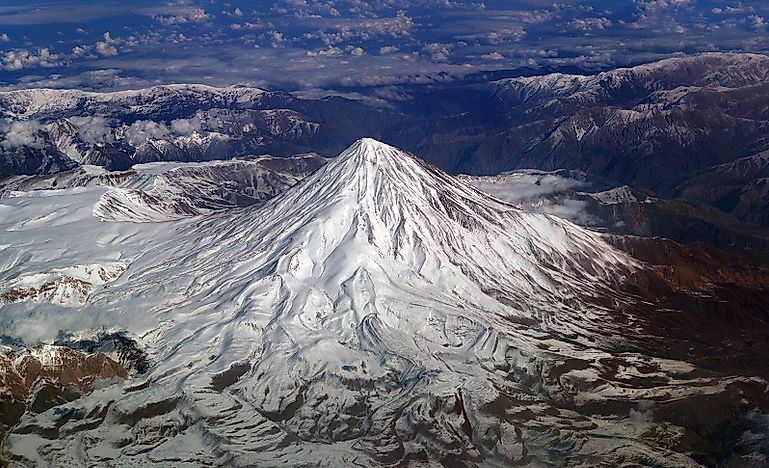 Tallest Mountains In Iran