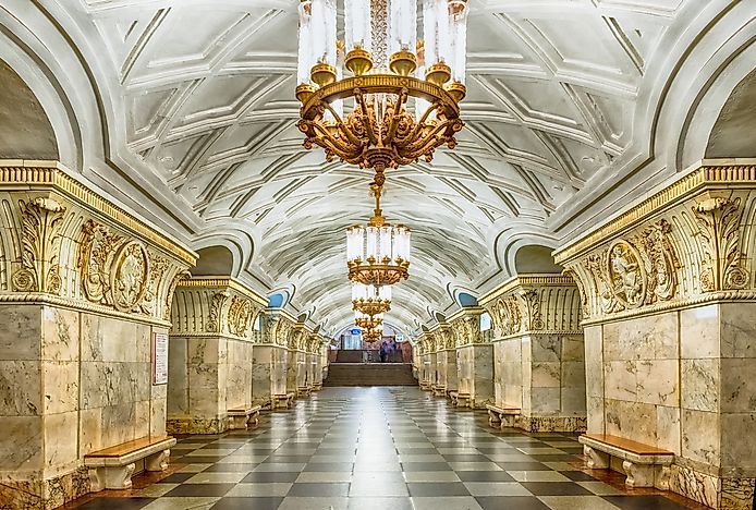 10 самых интересных станций метро в мире.