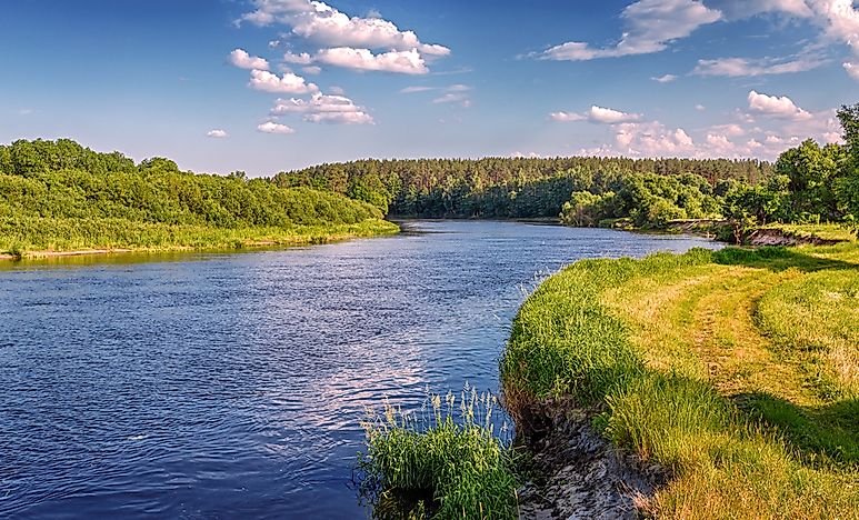 Major Rivers Of Belarus
