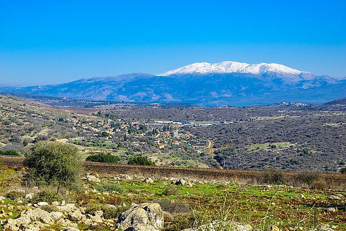 Tallest Mountains In Syria