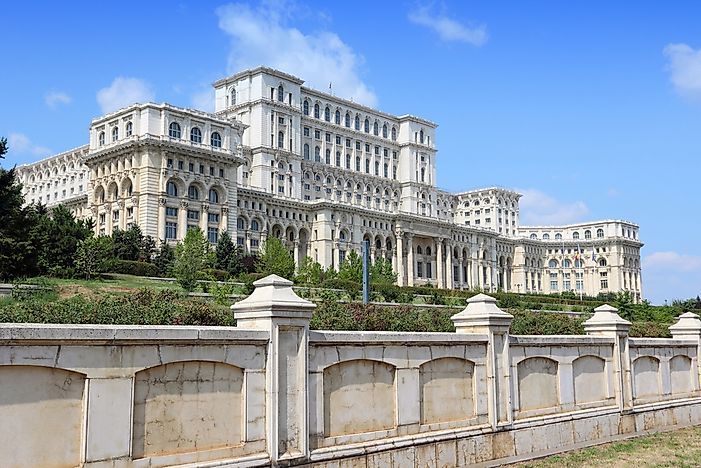 The Palace of the Parliament. The Palace of the Parliament.