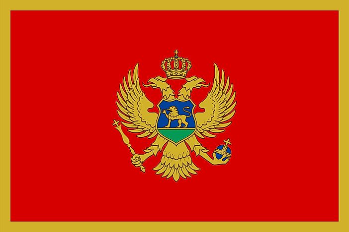 What Do The Colors And Symbols Of The Flag Of Montenegro Mean?