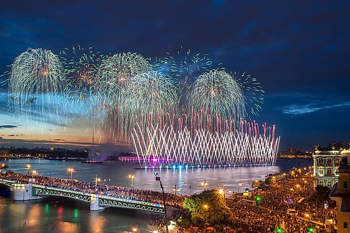 What is the White Nights Festival?