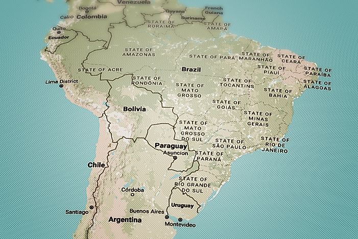 How Many Countries In South America Are Landlocked?