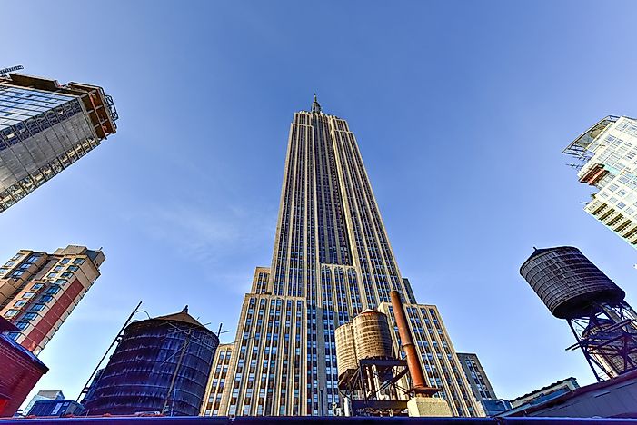 #5 Empire State Building, New York - 1,250 Feet