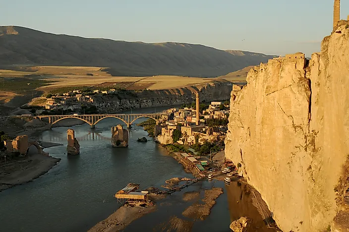 Where is the Tigris River?