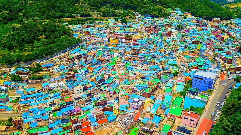 #8 Gamcheon Culture Village, South Korea