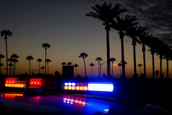U.S. States With The Most Police And Law Enforcement Personnel