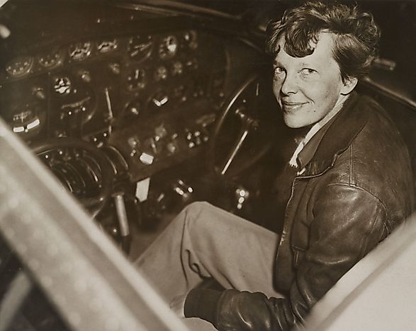 #5 Amelia Earhart