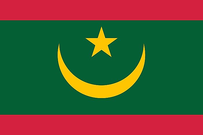 What Do The Colors And Symbols Of The Flag Of Mauritania Mean?