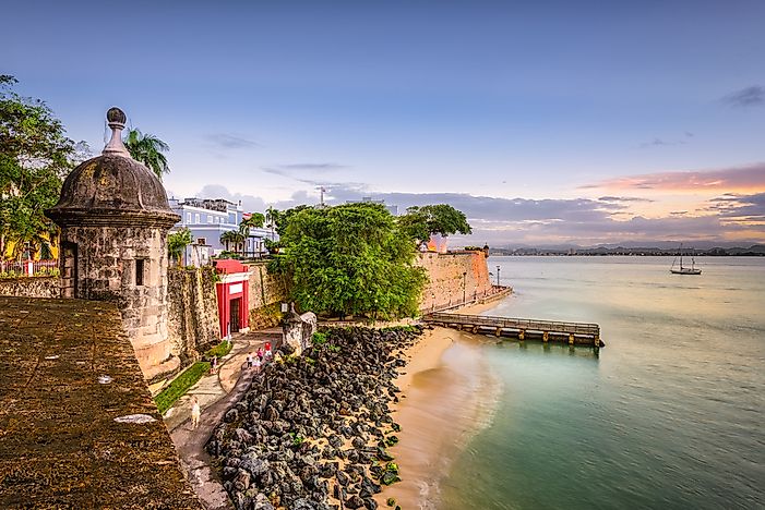 San Juan, Puerto Rico, the capital of the US territory of Puerto Rico. San Juan, Puerto Rico, the capital of the US territory of Puerto Rico.