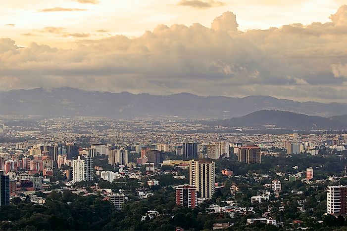 Major Cities of Central America