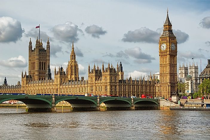 The Four Divisions of the United Kingdom